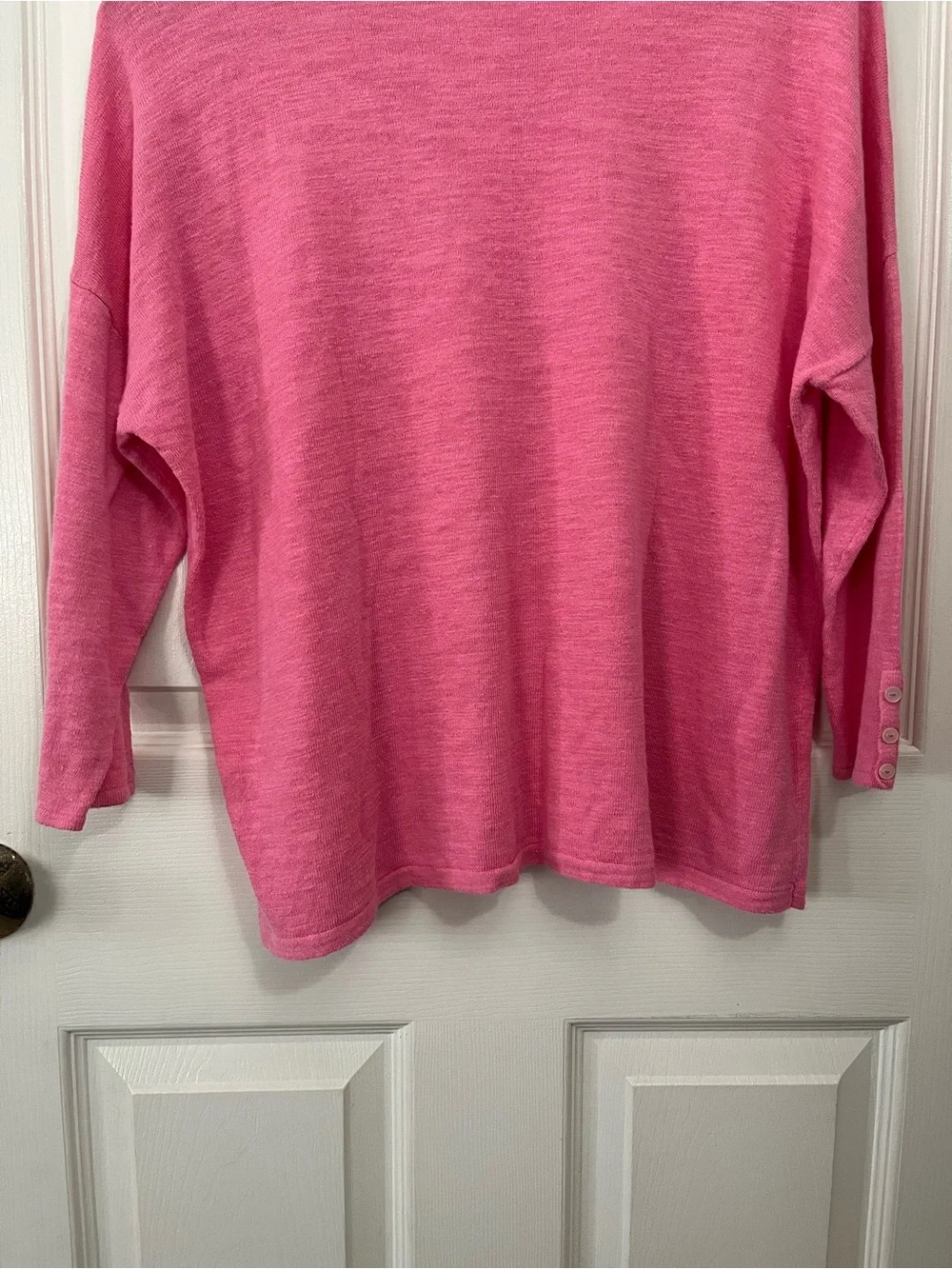 J Jill linen cotton blend sweater